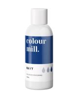 Olejová barva 100ml vysoce koncentrovaná námořní modrá - Navy - colour mill