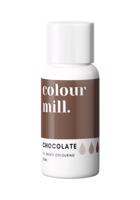 Olejová barva 20ml vysoce koncentrovaná čokoládová - colour mill