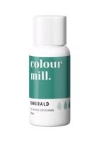 Olejová barva 20ml vysoce koncentrovaná smaragdová - colour mill