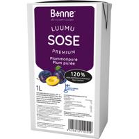 Ovocné pyré 120% švestka 1l - Bonne