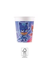 Papírové kelímky 200ml PJ Masks - Procos