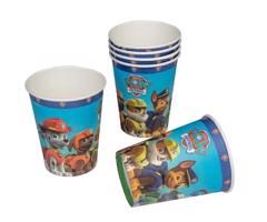 Papírové kelímky Paw Patrol 6ks 200ml - tib