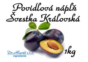 Povidlová náplň ŠVESTKA Královská 1kg - Dr. Hlaváč