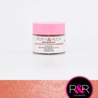 Prachová metalická barva  2,5g Highlighter deep rose gold - Roxy and Rich