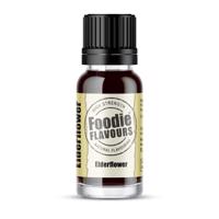 Přírodní koncentrované aroma 15ml černý bez - Foodie Flavours