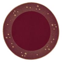 Sander Kulaté prostírání Starlight, 28 cm, burgundy 826944-26