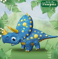 Silikonová forma triceratops - Katy Sue