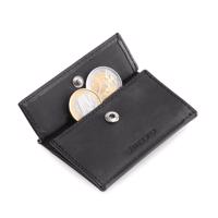 Slimpuro Coin Pocket s ochrannou kartou RFID pro tenké peněženky ZNAP Slim Wallets 8 a 12, spínací knoflík