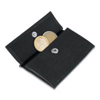 Slimpuro Coin Pocket s ochrannou kartou RFID pro tenké peněženky ZNAP Slim Wallets 8 a 12, spínací knoflík