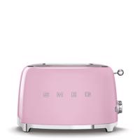 Smeg Toustovač TSF01, 2x2, 50's Retro Style, pastelově růžová TSF01PKEU