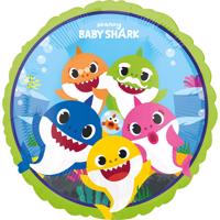 Standardní fóliový balón Baby Shark 43 cm - Amscan