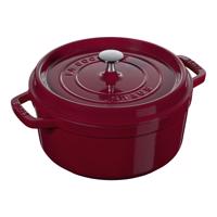 Staub Litinový hrnec s poklicí Cocotte, Ø 26 cm / 5,2 l, bordó 1003552