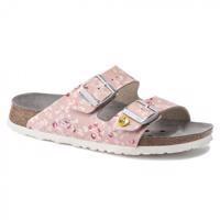 ​SUECOS Zdravotní obuv Birkenstock Arizona ESD - růžová s květinami 36