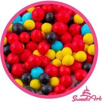 SweetArt cukrové perly Cars mix 7 mm (80 g) Trvanlivost do 11/2024!