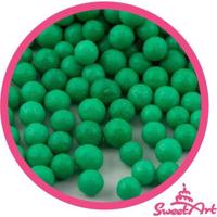 SweetArt cukrové perly vánoční zelené 5 mm (80 g)