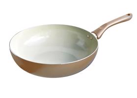 TORO Pánev WOK Champagne 28cm, keramický povrch