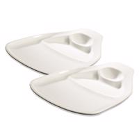 Villeroy & Boch BBQ Passion talíř na steak L, sada 2 ks 10-4189-7515 bílá 30 cm