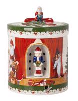 Villeroy & Boch Christmas Toys dárková hrací skříňka / svícen, Santa přináší dárky, Ø 16 cm 14-8327-6692