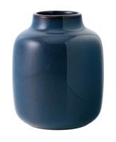 Villeroy & Boch Lave Home bleu uni kameninová váza Nek, 15,5 cm 10-4286-5091