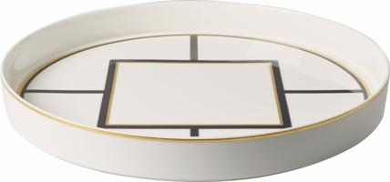 Villeroy & Boch MetroChic porcelánový podnos, Ø 33 cm 10-4483-6072