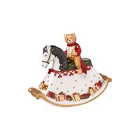 Villeroy & Boch Svícen v podobě houpajícího koně Christmas Toys, 21,5 x 16,9 cm 14-8327-6551