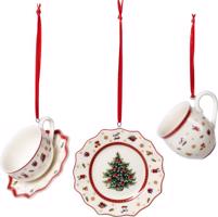 Villeroy & Boch Toy´s Delight Decoration vánoční závěsná dekorace, servis, 3 ks 14-8659-6664