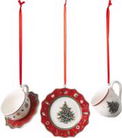 Villeroy & Boch Toy´s Delight Decoration vánoční závěsná dekorace, servis III, 3 ks 14-8659-6665