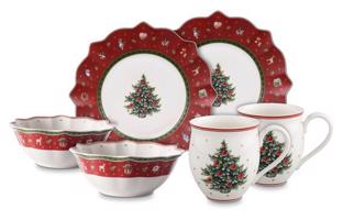 Villeroy & Boch Toy´s Delight snídaňová sada, červená, 6 ks 14-8585-7281