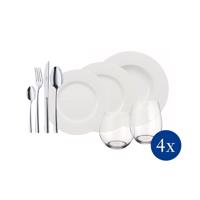 Villeroy & Boch Wonderful World White 4 Friends sada, 36 ks 10-1155-9032