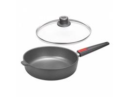 Woll Nowo Titanium soté pánev s odnímatelnou rukojetí, 24 cm + poklice NB-NTI-1724-L