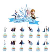 Zápich do dortu a muffinů 13ks Frozen - Cakesicq