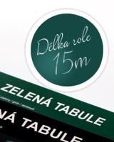 Zelená nalepovací tabule 45cm x 15m - Nalepovací tabule