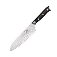 Zelite Infinity by Klarstein Alpha-Royal Japanese Series, 7" nůž santoku, damašková ocel