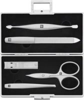 Zwilling Beauty Twinox Metal manikúra, kufřík s černou sametovou vložkou, 5 ks 97718-001 97718-001