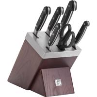 Zwilling Pro samoostřící blok s noži a nůžkami, 7 ks 1002894